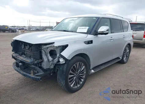 2018 Infiniti Qx80 из США, поврежденный, VIN JN8AZ2NF0J9665064